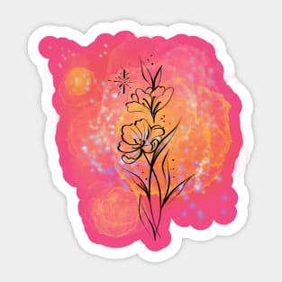 watercolor Sticker